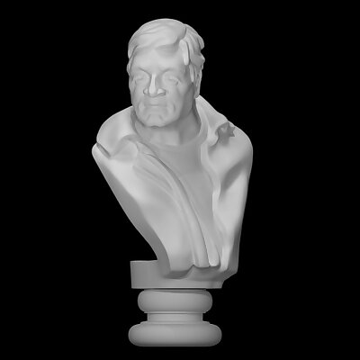 Bust of Sir Paul Getty K B E