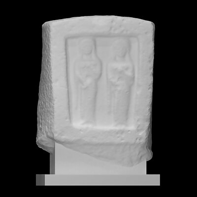 Votive relief with two goddesses