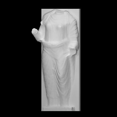 Torso of a votive female statue