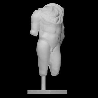 A Roman marble torso of Meleager