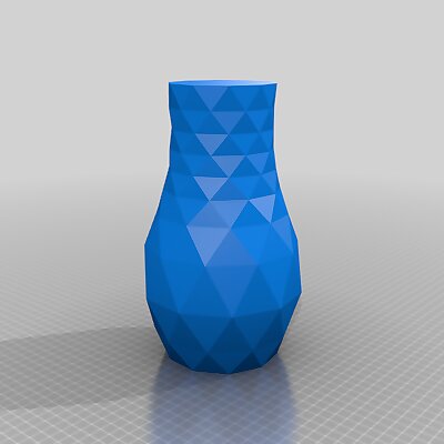 Low poly vase