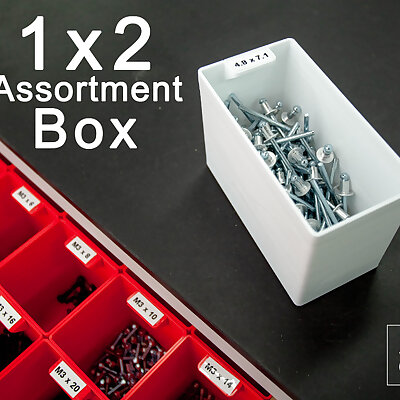 Assortment system box 1x2