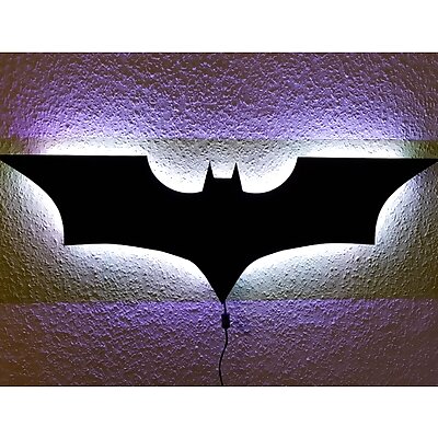 Batman LED wall lamp