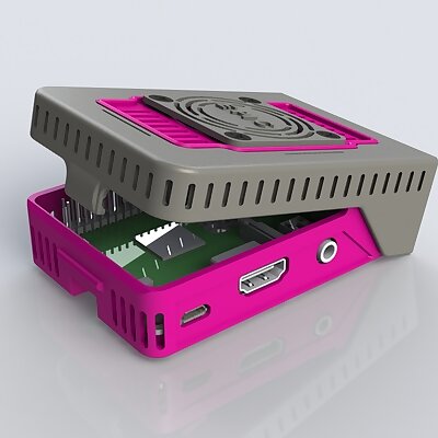 ePIc snapPI hinged pi case  raspberry pi case 2 3 and 4