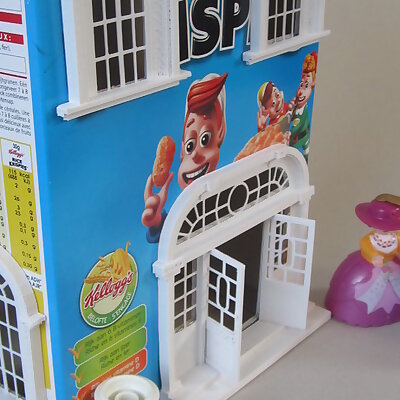 Cereal box Baroque house