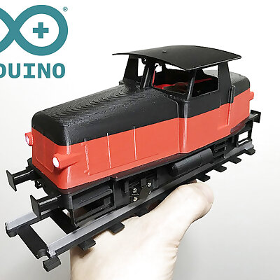 Z70 Locomotive for OSRailway  fully 3Dprintable railway system! Arduinocontrolled!