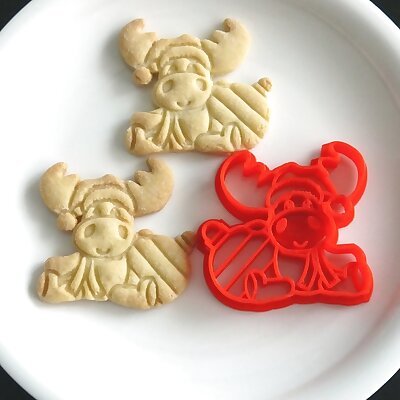 Reindeer Cookie Cutter for Christmas