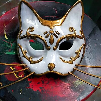 Splicer Cat Mask Bioshock