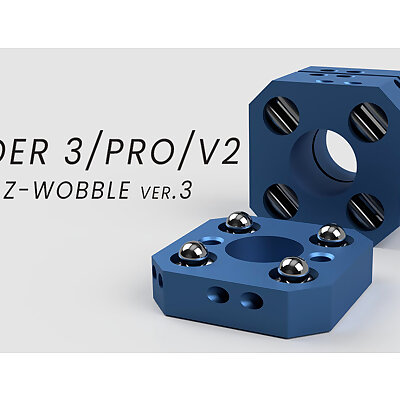 Ender 3ProV2 Z axis anti wobble nut  Direct Drive