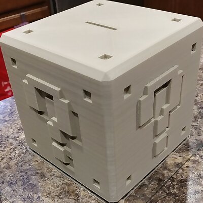 Mario  Bank with Print in Place Plug