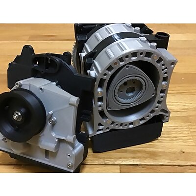 Wankel Rotary Engine Mazda RX7 13B Working Model