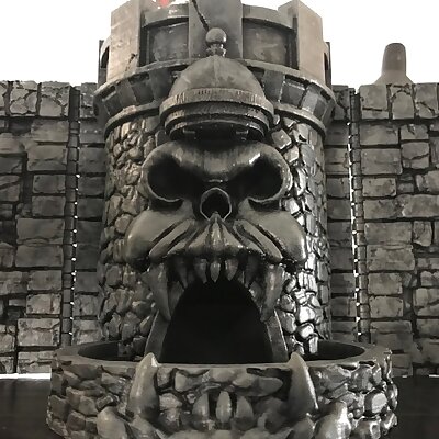 Castle Grayskull inspired DM Screen  Dice Tower