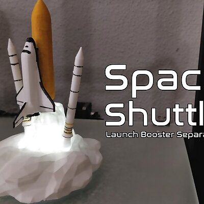 Space Shuttle  Launch Booster Separation