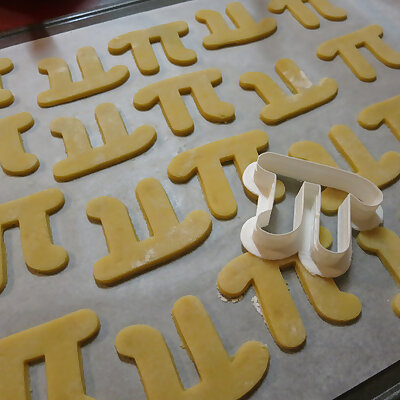 Pi Cookie cutter  and cookie cutter script