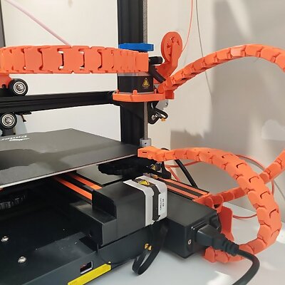 Cable chains and connectors for Ender3 V2  full set