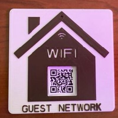 Guest Network QR Code Frame