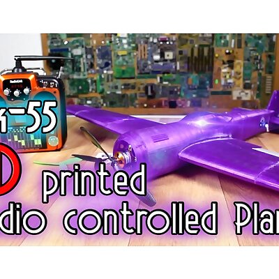 3D printed plane Yak55 free files