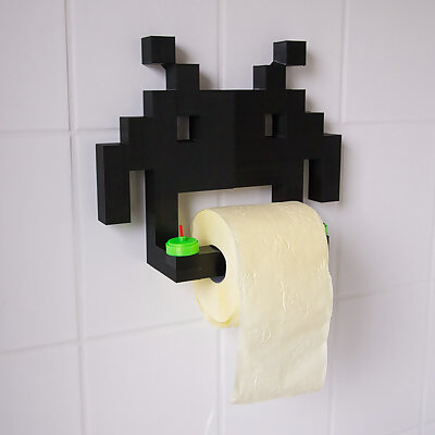 Invader Toilet Paper Holder
