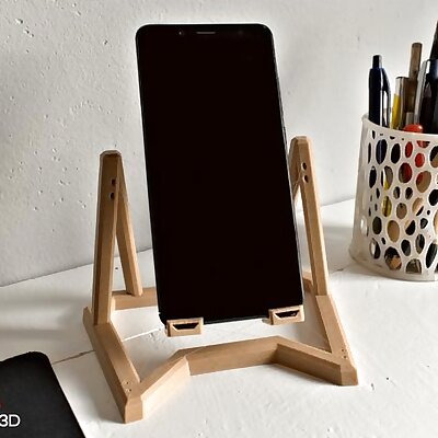 Impossible phone stand