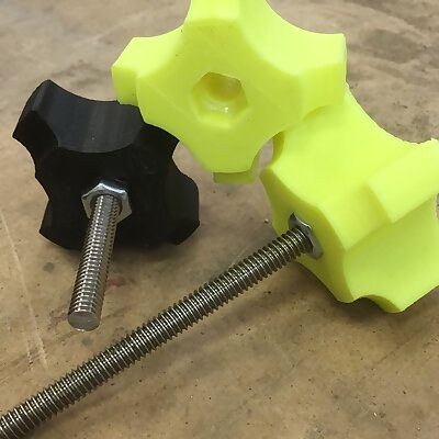 Parameterized Star Knob for tool