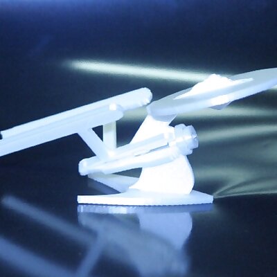 3D Printable Star Trek Enterprise