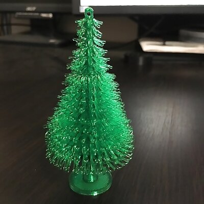 Realistic Pine Tree  Christmas Ornament