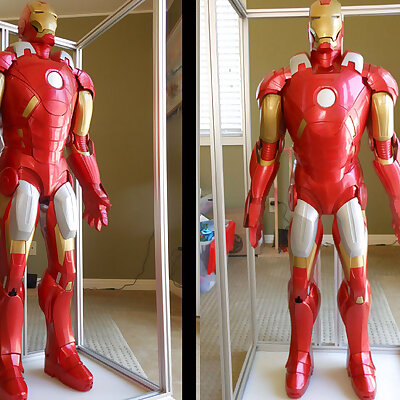 Iron Man Life Size lower body