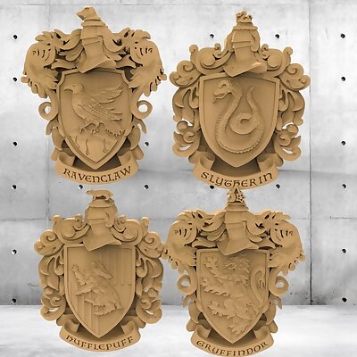 Harry Potter Coat of Arms for CNC