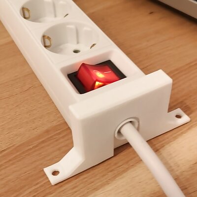 Multiple Power Strip Mount  Fixation