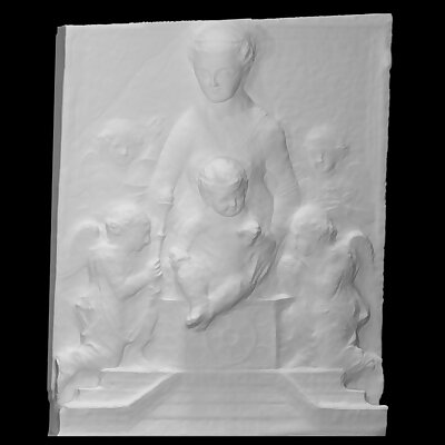 Virgin and Child with four angels
