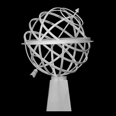 Armillary sphere sundial