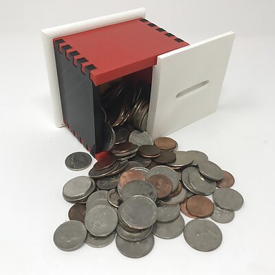 Simple Secret Box II Coin Bank