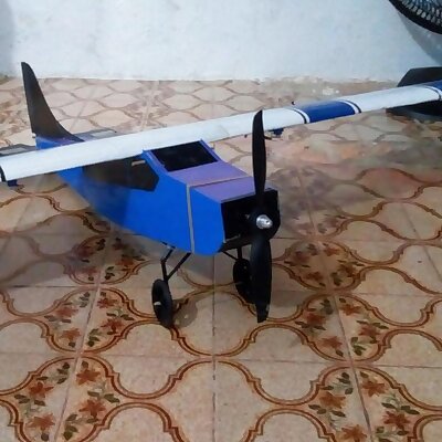 Aeromodelo Cessna 187 em 3D