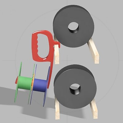 TAKE  GO FILAMENT ROLL SUPPORT