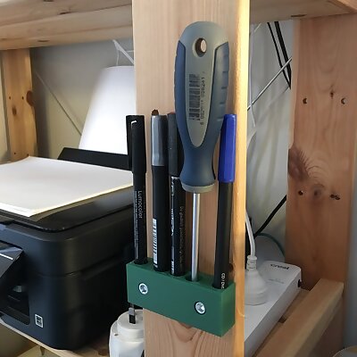Pen  tool holder for IKEA HEJNE shelf