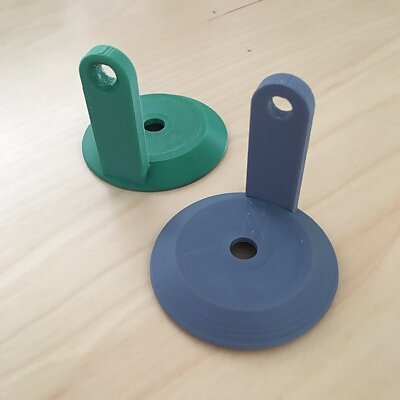 IKEA GRUNDTAL  KUNGSFORS suction cup mount solution with IKEA STUGVIK parts