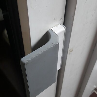 Balcony door handle