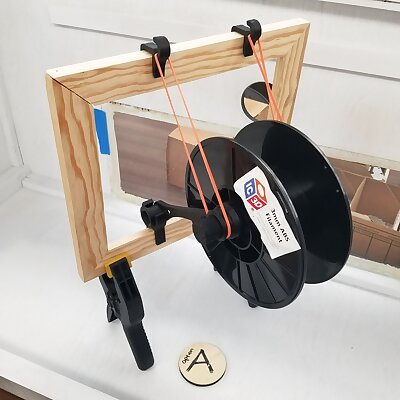 Adjustable Suspended Filament Spool Holder