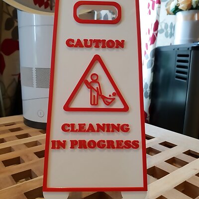 Caution Cleaning In Progress