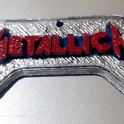 Metallica Keychain