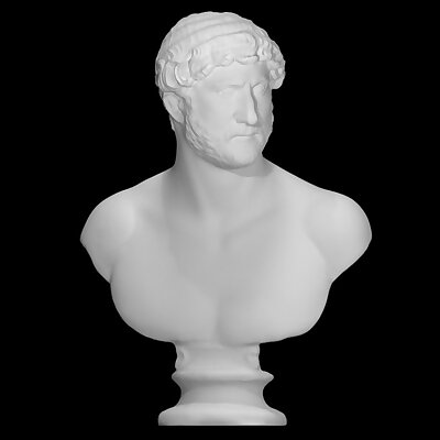 Portrait of the emperor Hadrian