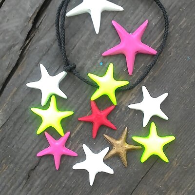 Starfish pendantbraceletkeychain
