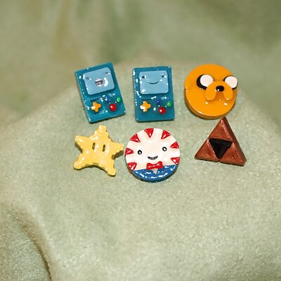 Adventure time Button pack