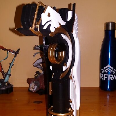 Belt holster and vertical wall mount for Lex Prime Warframe