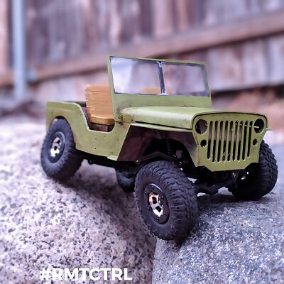 Jeep Willys 124th scale