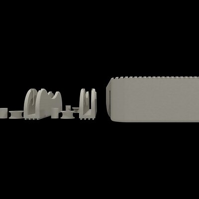 Mobile base for multisize spools