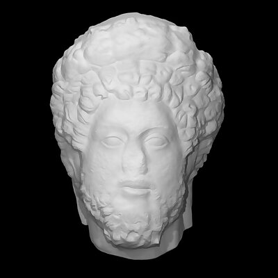 Head of emperor Commodus