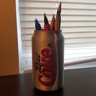 Diet Coke Pencil Holder