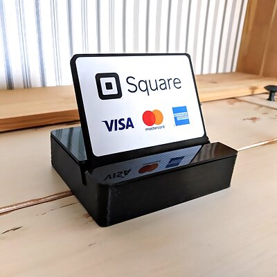 Placard Box fits Square payments system