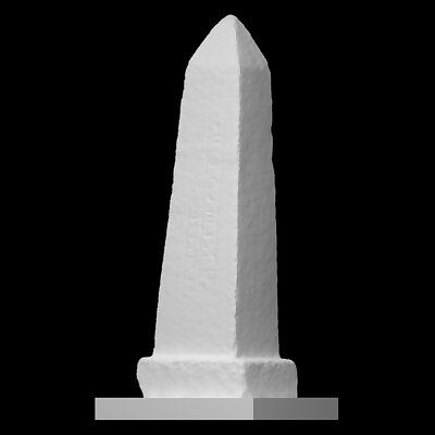 Inscribed obelisk